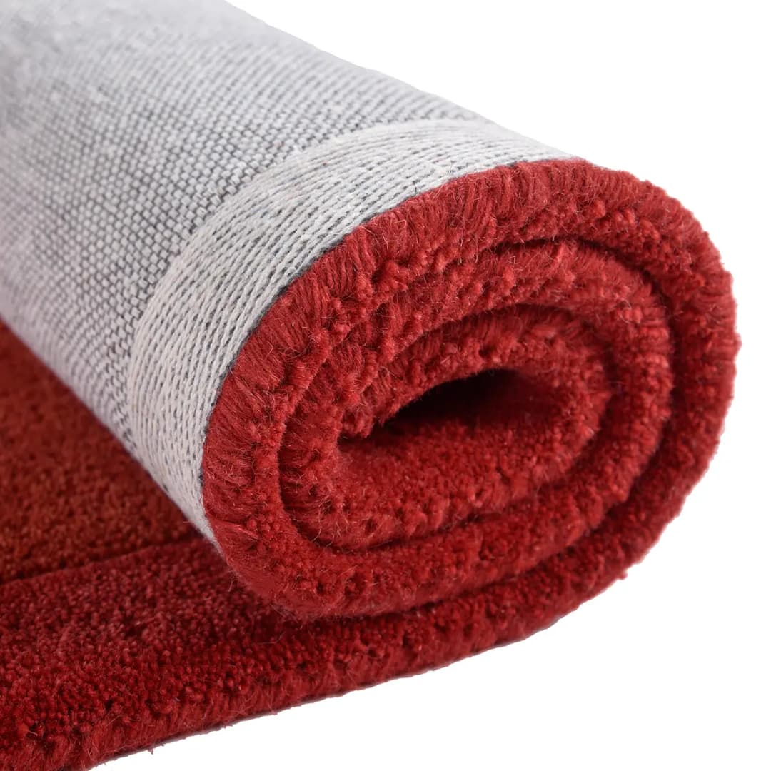 Wollteppich Royal Nepali 3085 Rot/Rot 70 x 140cm | Rot