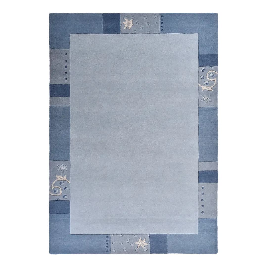 Wollteppich Royal Ganges | Blau