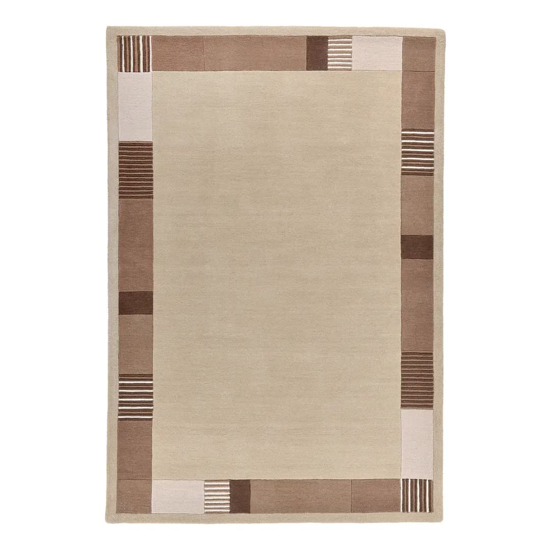 Wollteppich Royal Nepali 3085 Beige/Beige 60 x 90cm | Beige
