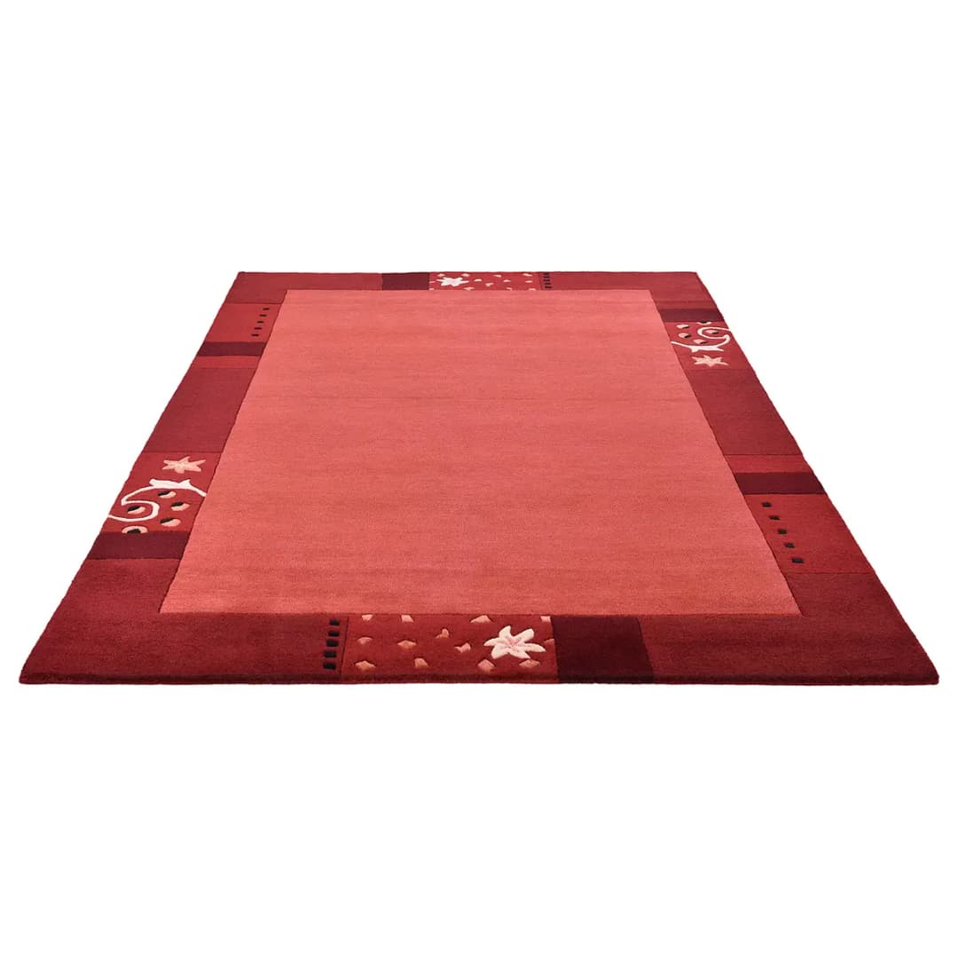 Wollteppich Royal Ganges | Rot