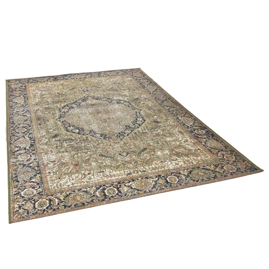 Outdoorteppich Funky Orient One Grün/Grün Mischgewebe | Grün