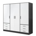 Drehtürenschrank Mindelberg | Mehrfarbig