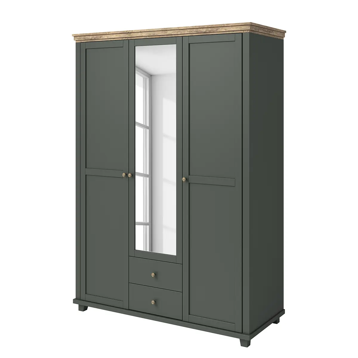 Drehtürenschrank Emmanuela | Mehrfarbig