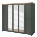 Drehtürenschrank Emmanuela | Grün
