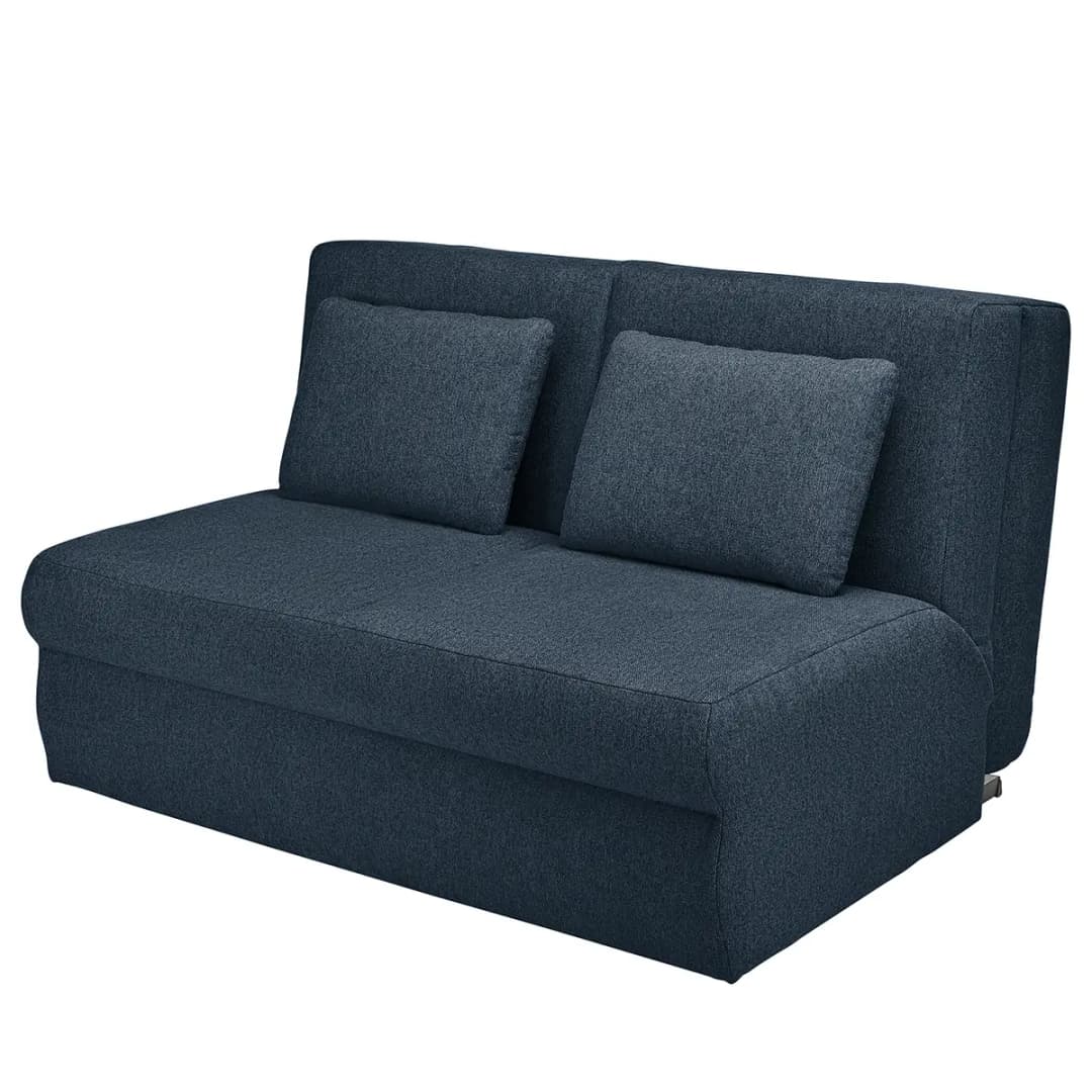 Schlafsofa Orna II Blau Flachgewebe Alma Modern | Blau