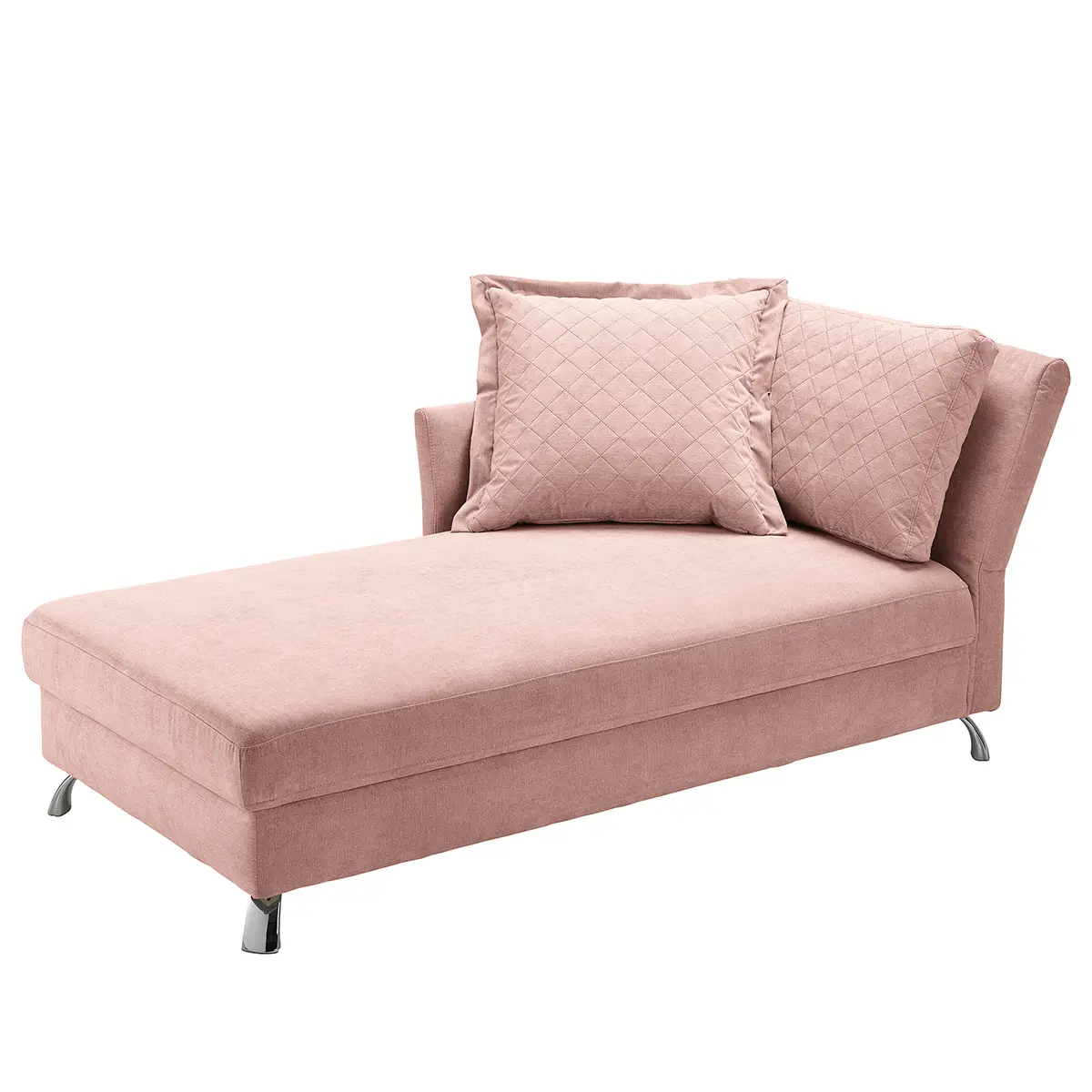 Recamiere Hillarys I Pink Mischgewebe Aurora | Rosa