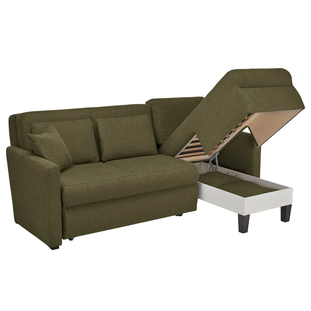 loftscape Ecksofa Orna | Grün