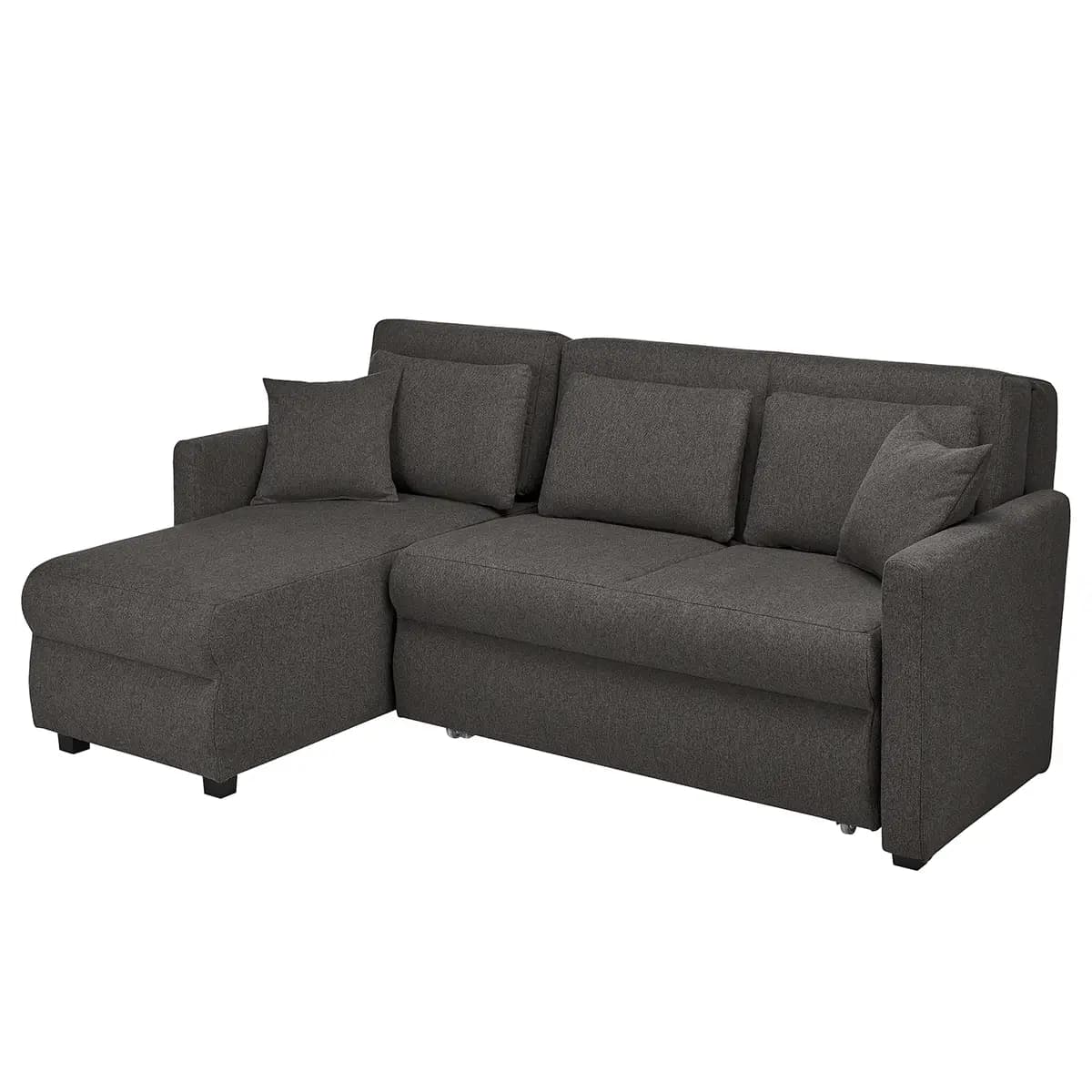 loftscape Ecksofa Orna Grau Flachgewebe Alma | Grau