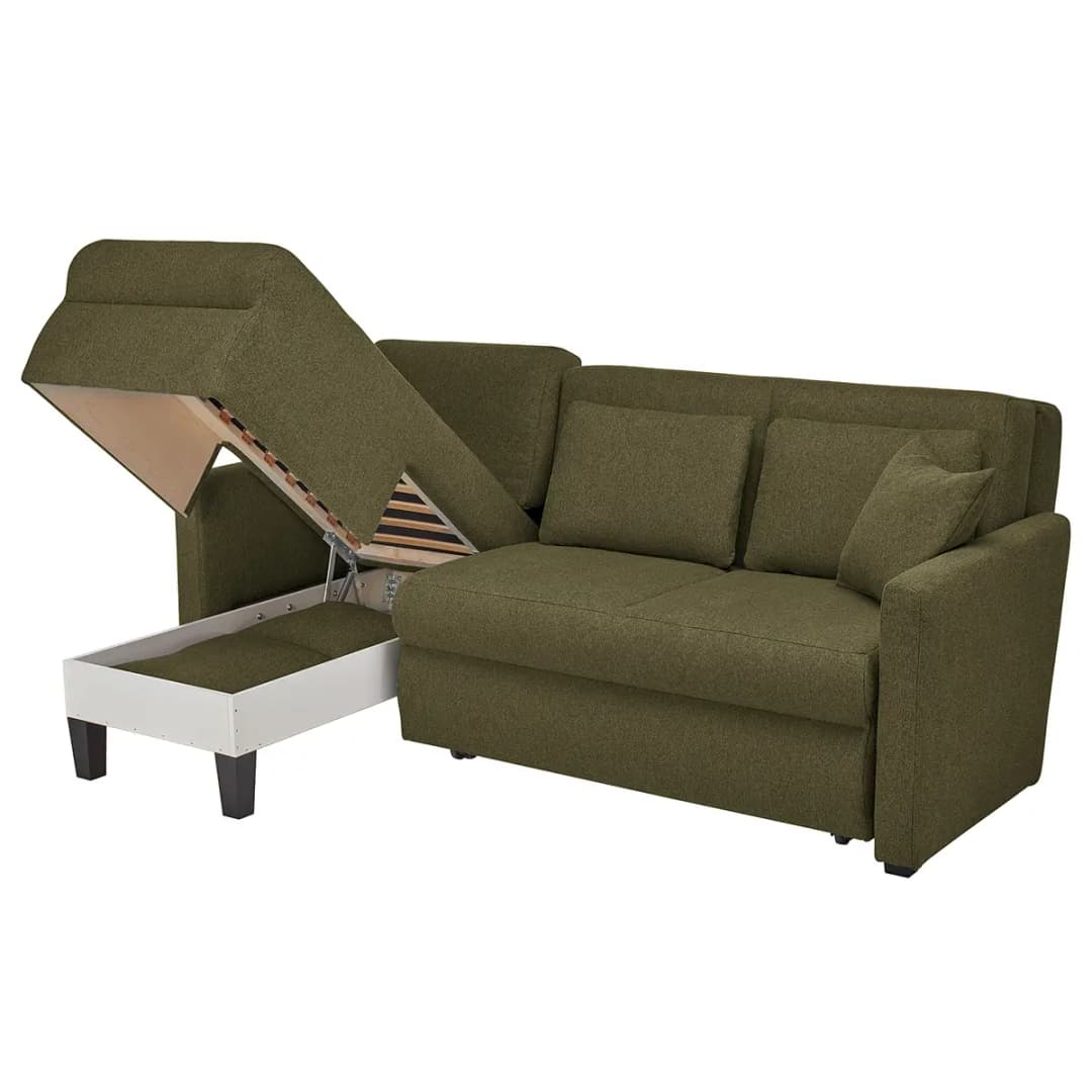 loftscape Ecksofa Orna | Grün