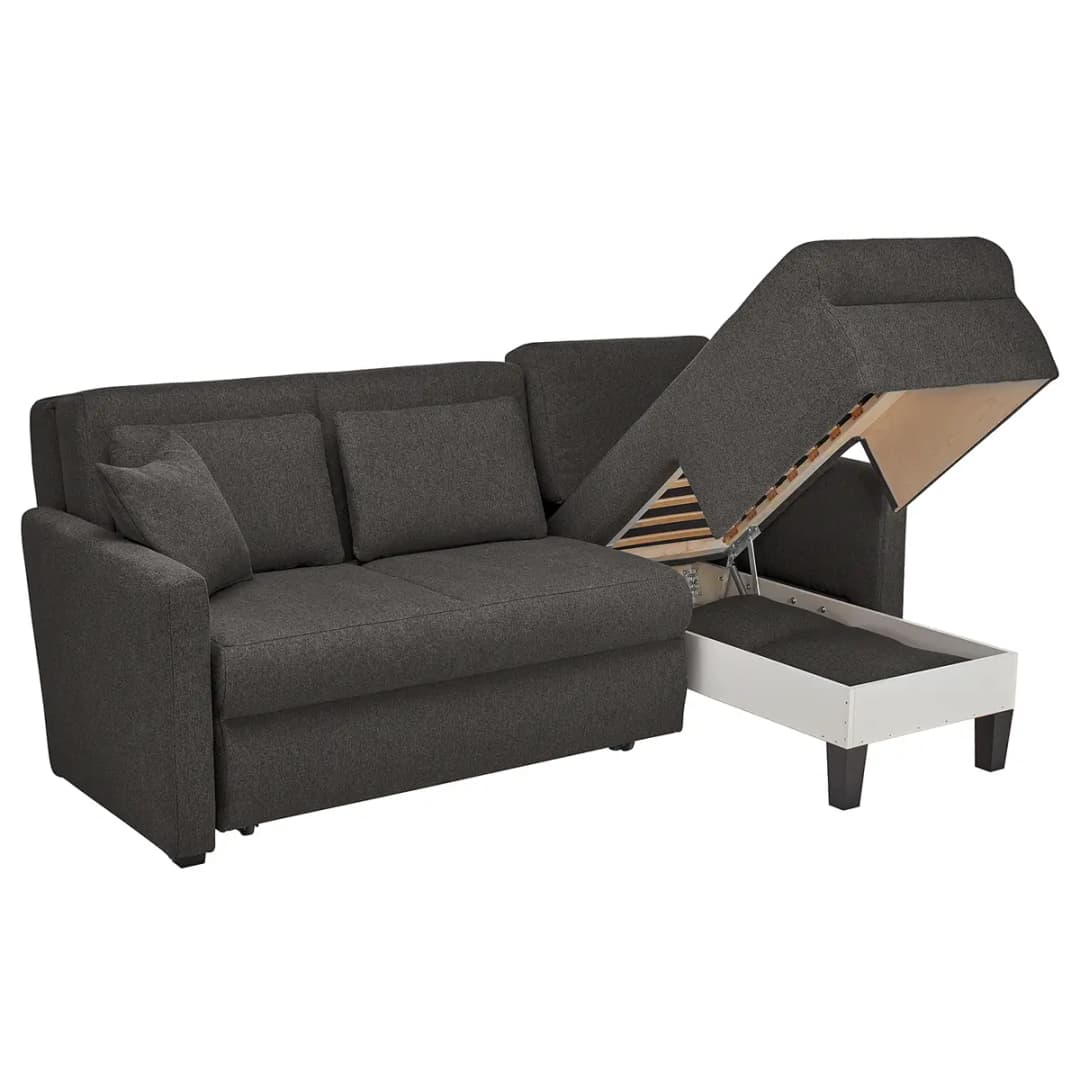 Ecksofa Orna | Grau