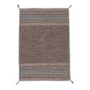 Flachgewebeteppich Braun/Braun 200 x 290cm | Braun