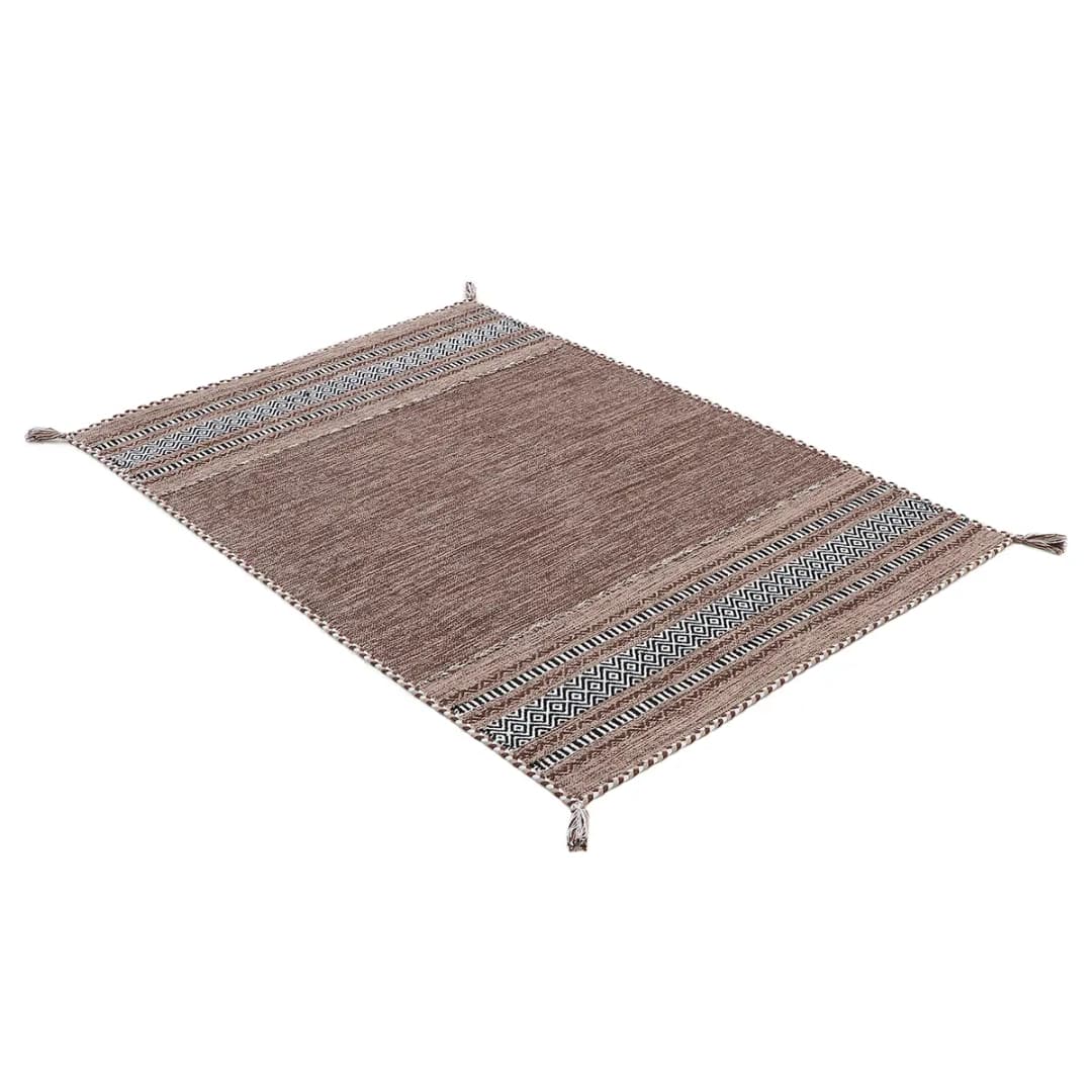 Flachgewebeteppich Braun/Braun 200 x 290cm | Braun
