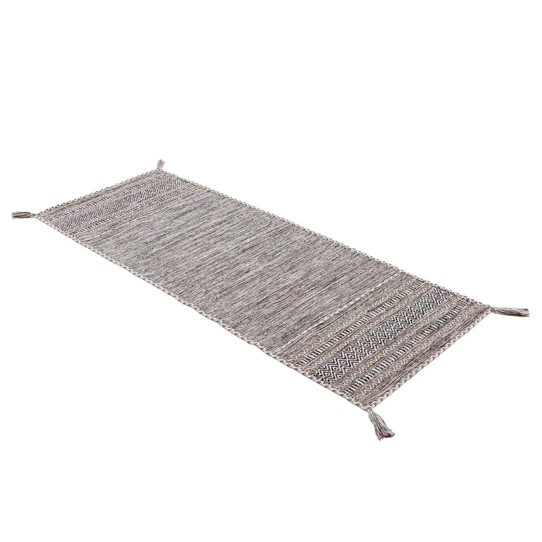 Läufer 80 x 300cm Beige/Beige | Beige
