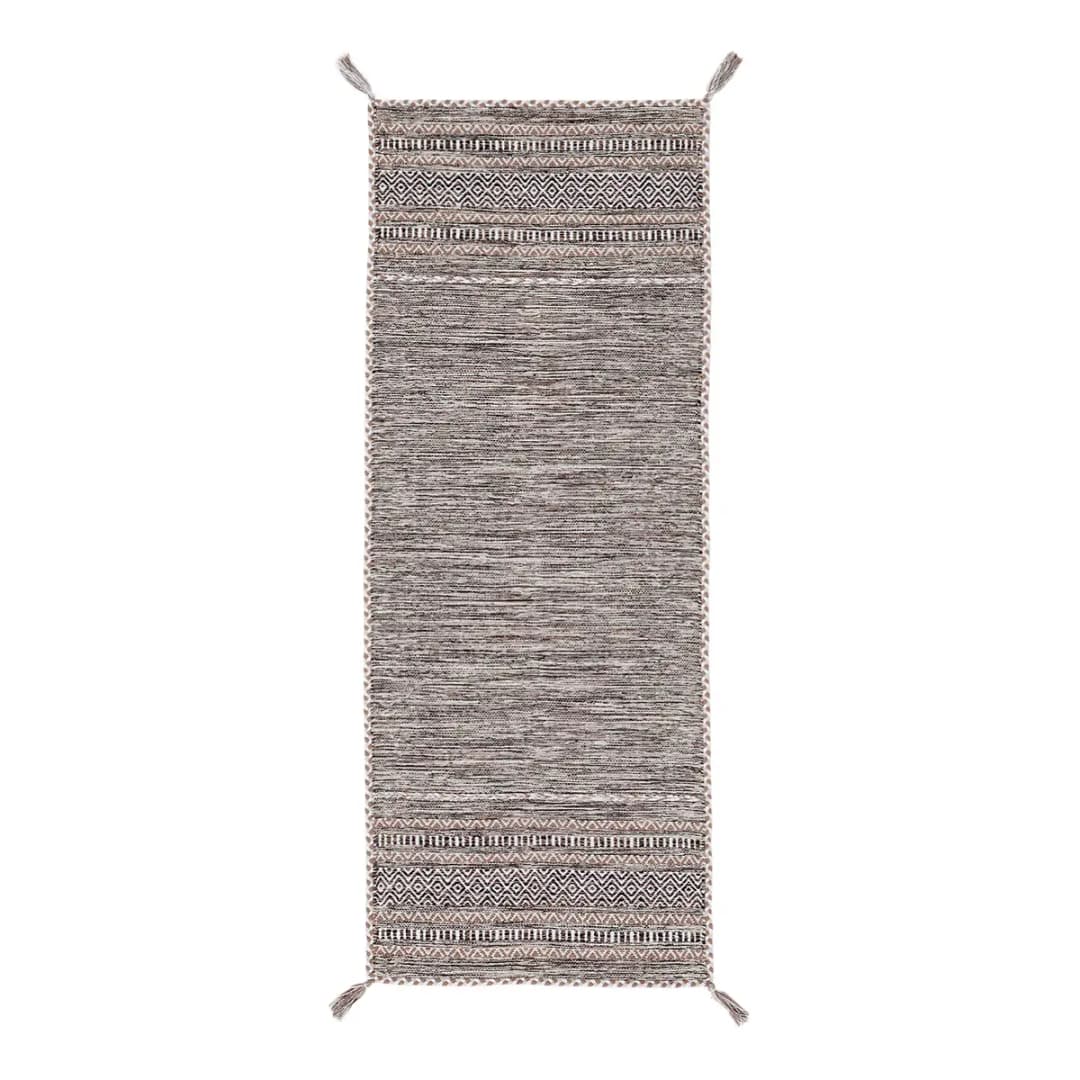 Läufer 75 x 200cm Beige/Beige | Beige
