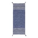 Läufer 80 x 300cm Blau/Blau | Blau