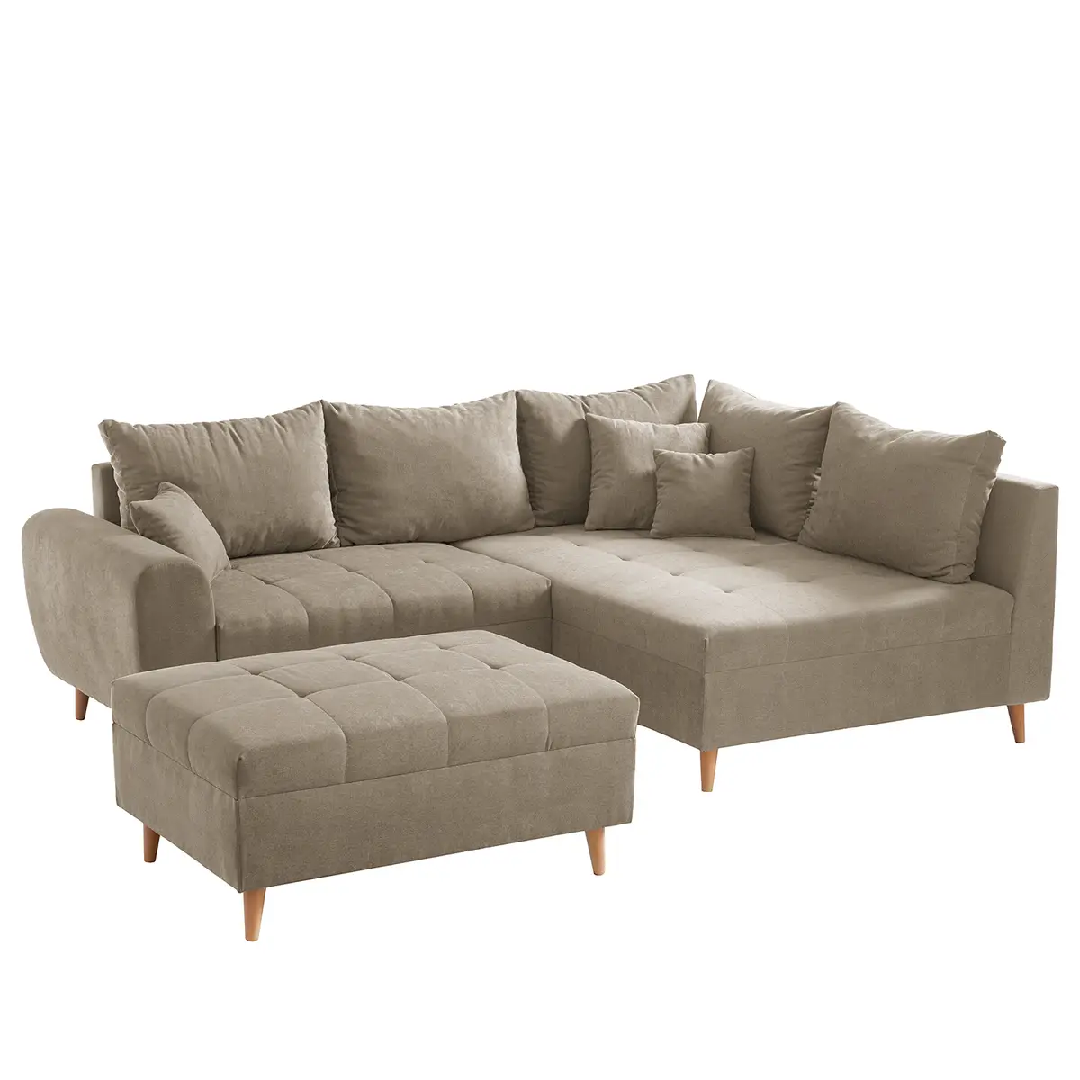 Ecksofa Capstone | Braun