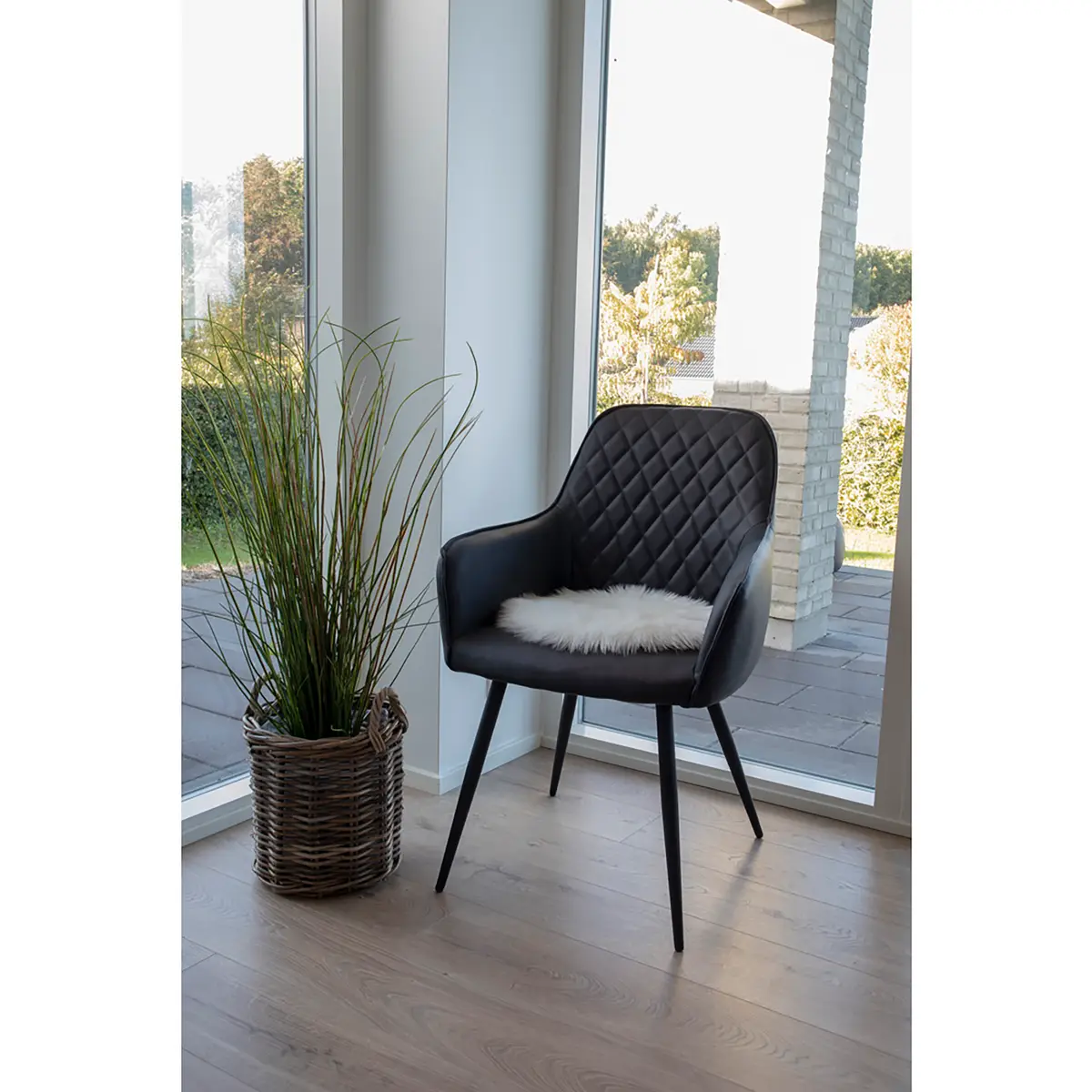 Sitzkissen Lambskin Artificial | Braun