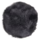 Sitzkissen Lambskin Grau/Grau 35 x 35cm | Grau