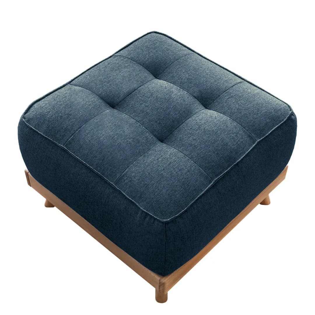 Polsterhocker Surribas | Blau