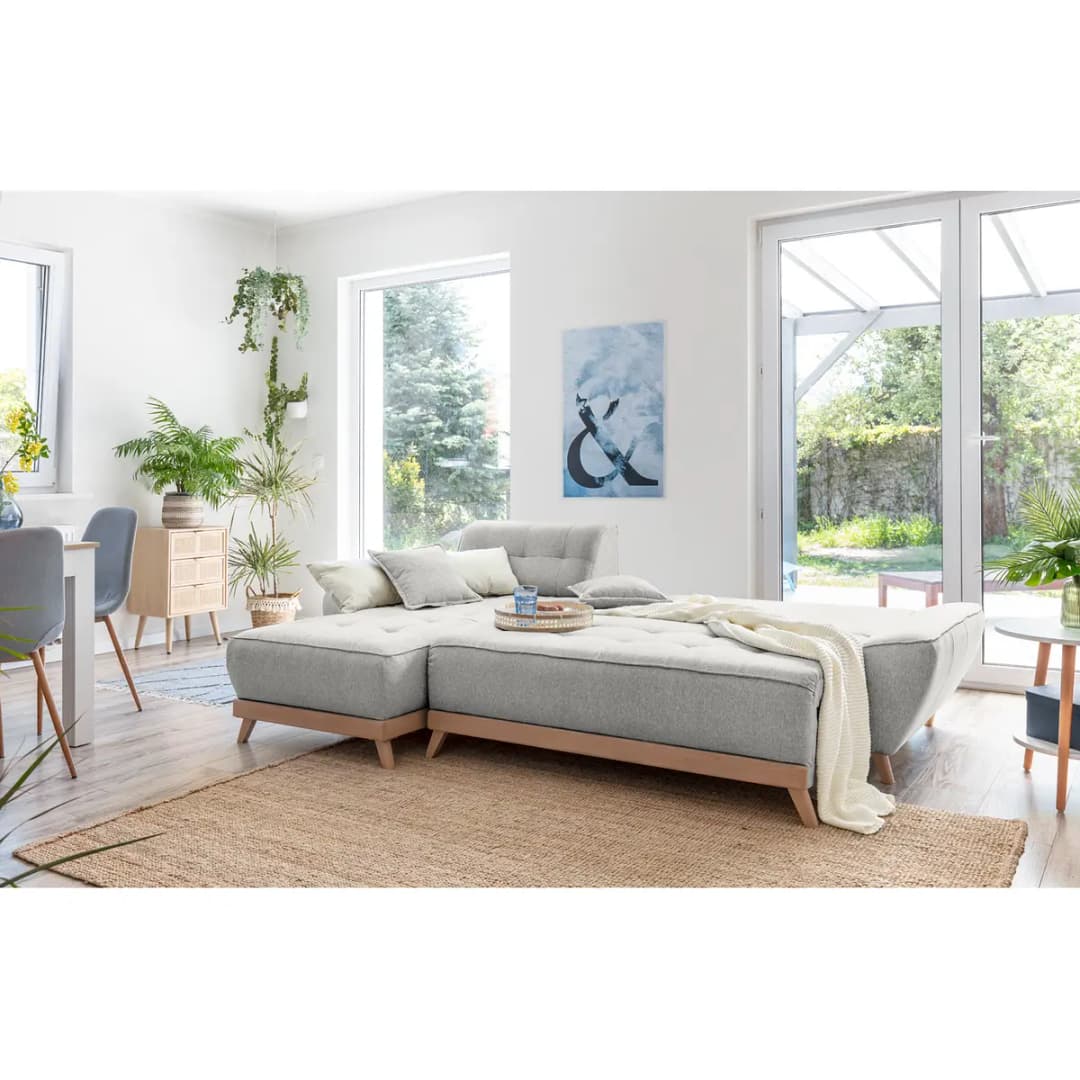 Ecksofa Surribas | Grau