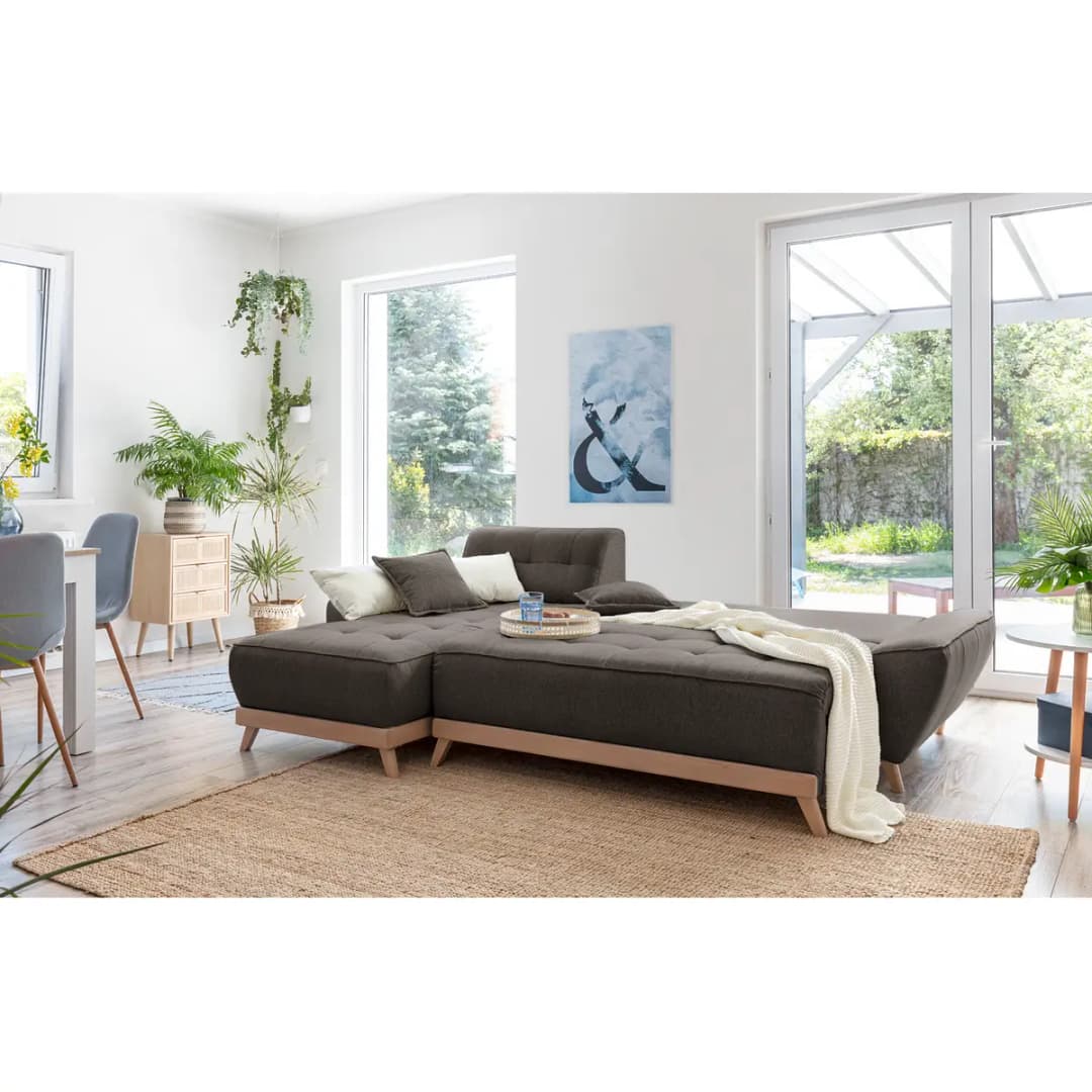 Ecksofa Surribas | Grau
