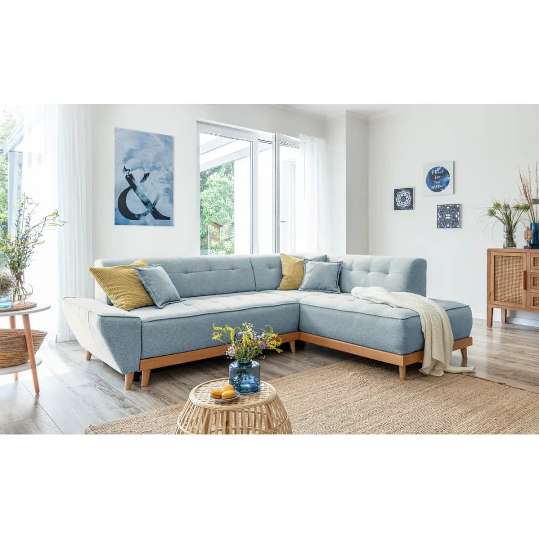 Ecksofa Surribas II | Blau