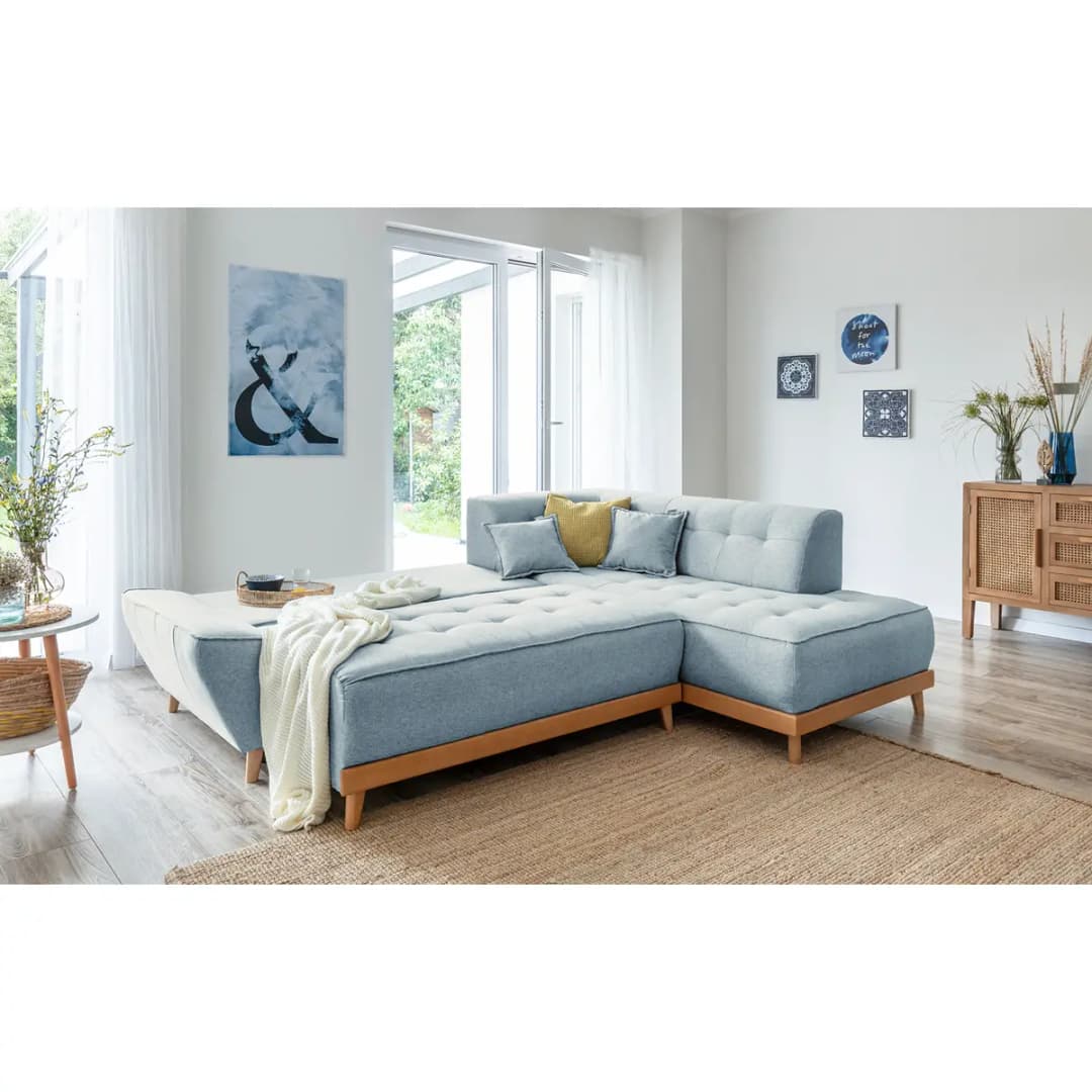 Ecksofa Surribas II | Blau