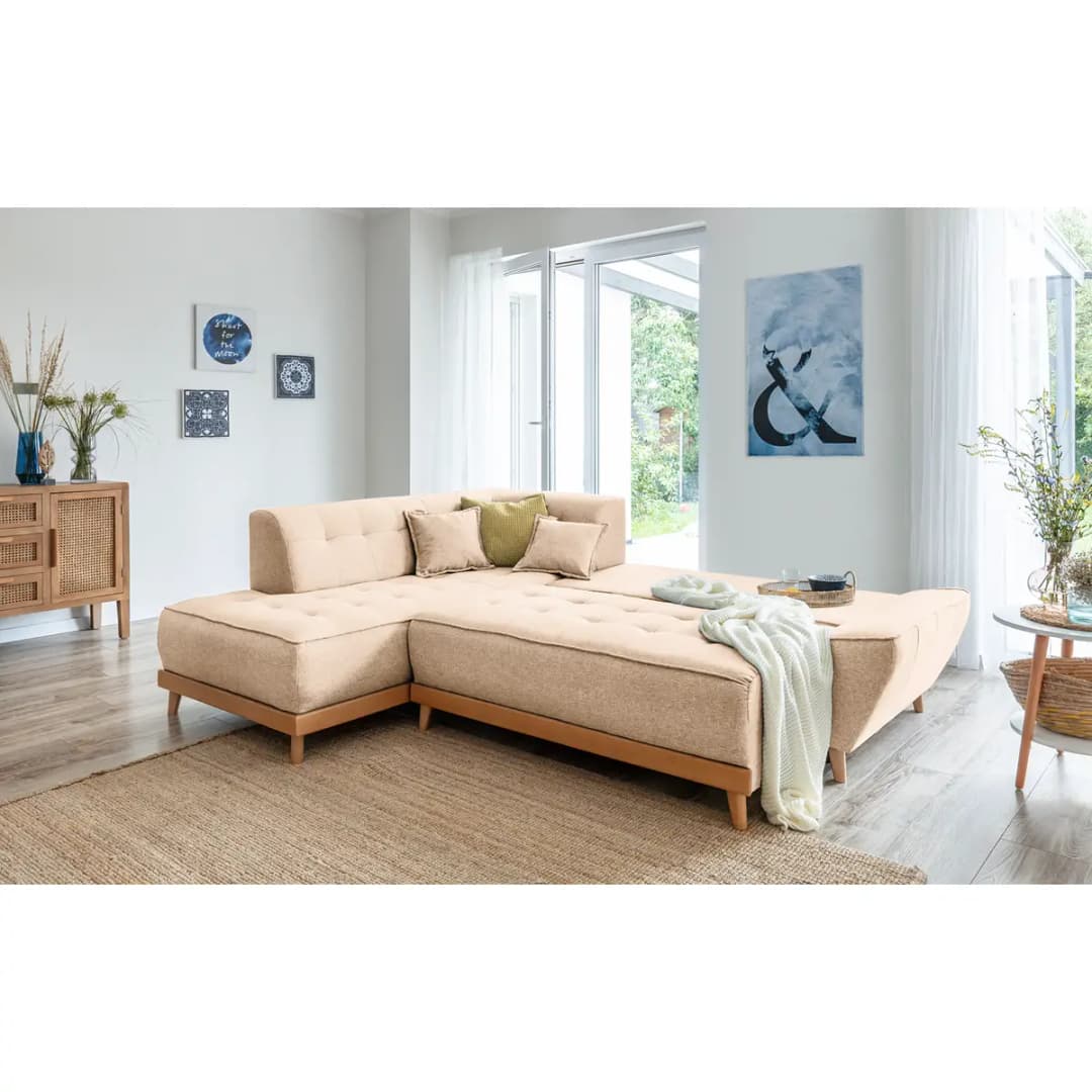 Ecksofa Surribas II | Beige