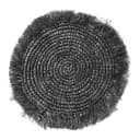 Tischset RAFFIA | Schwarz