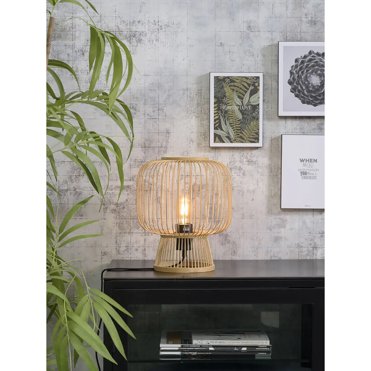 Tischleuchte Cango | Beige