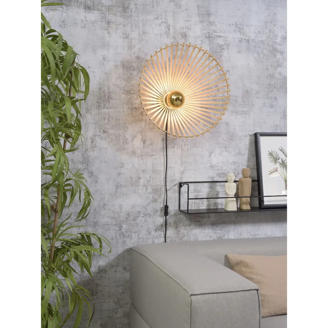 Wandleuchte Bromo | Beige