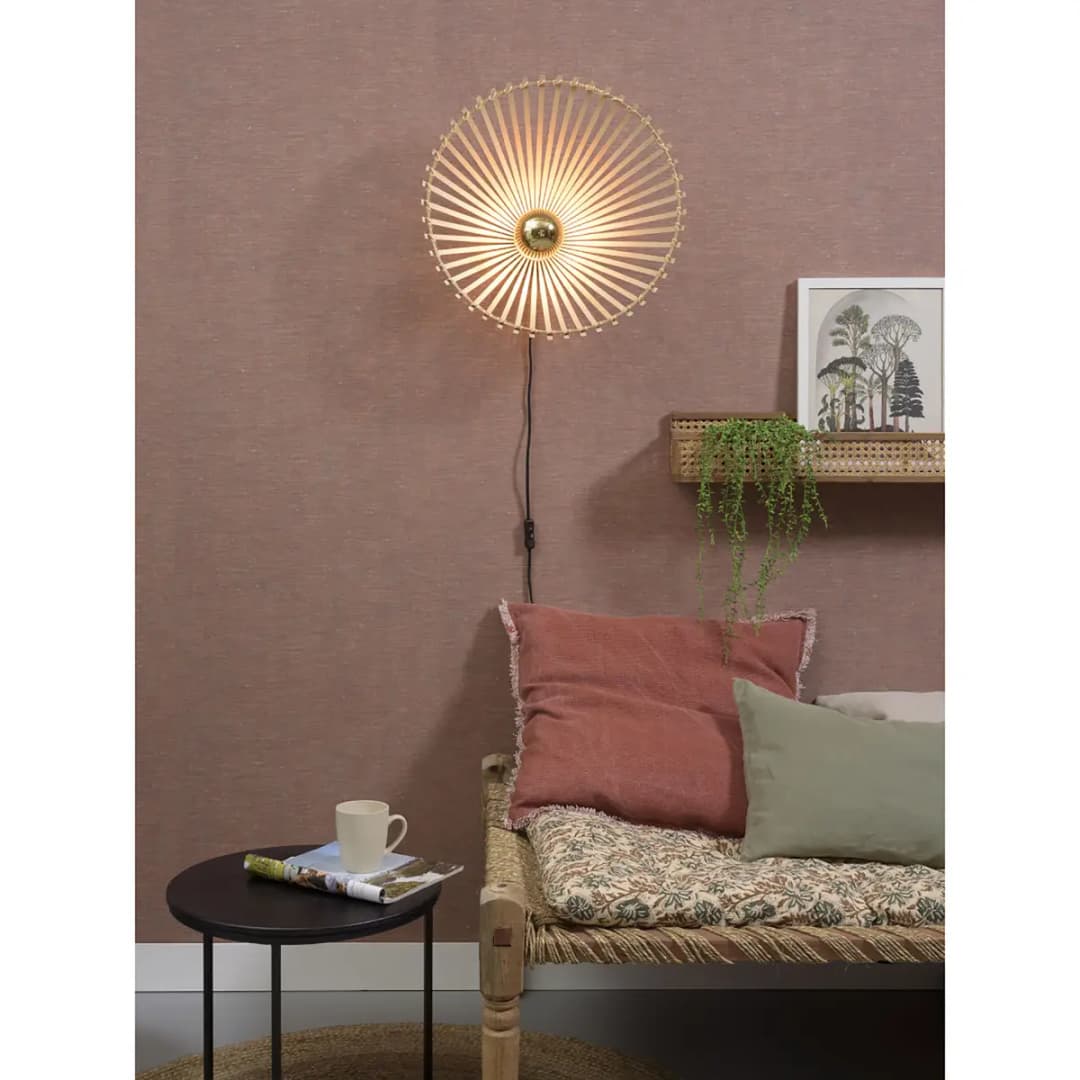Wandleuchte Bromo | Beige