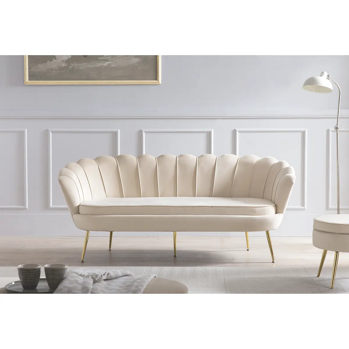 Sofa Ralemo 3-Sitzer | Beige