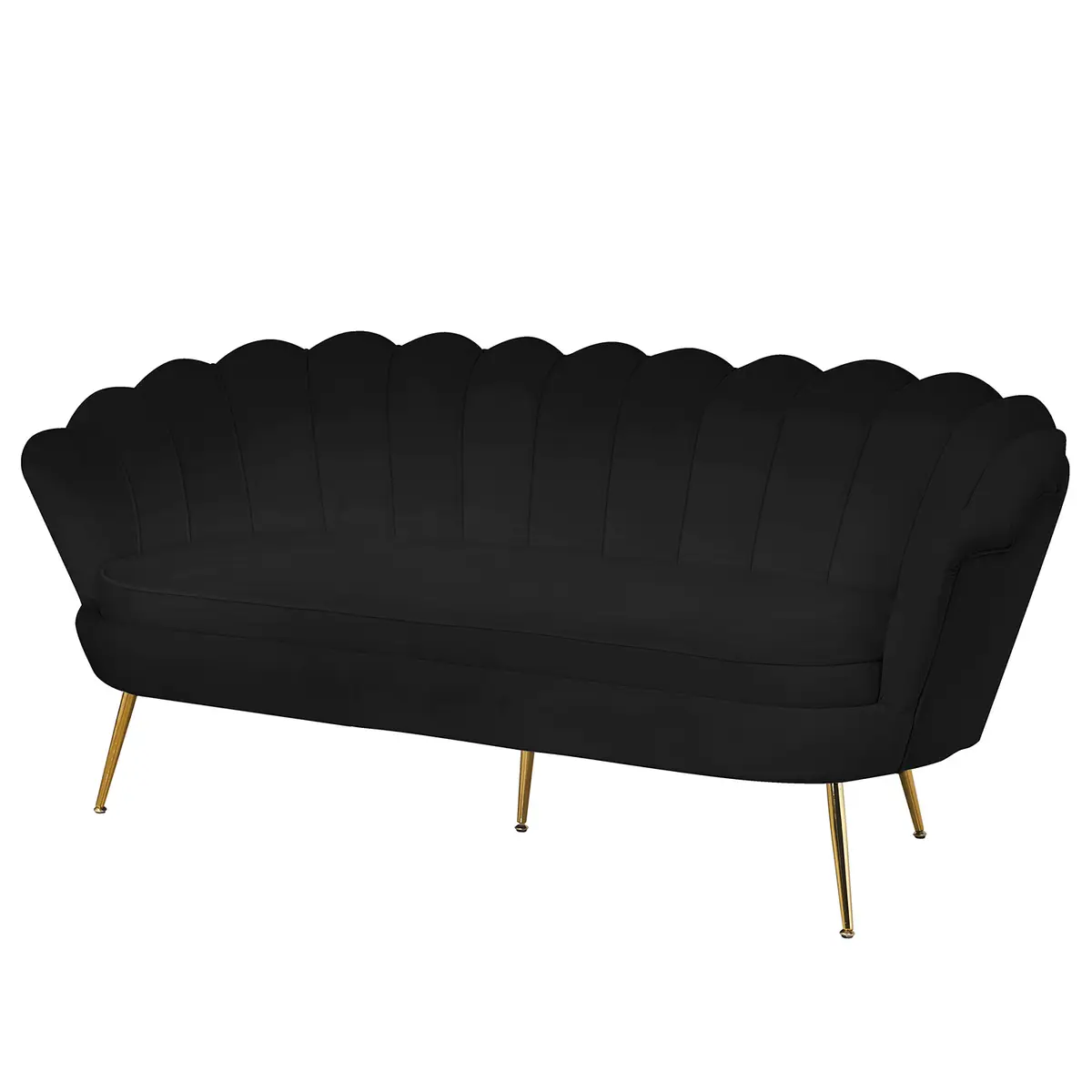Sofa Ralemo 3-Sitzer | Schwarz