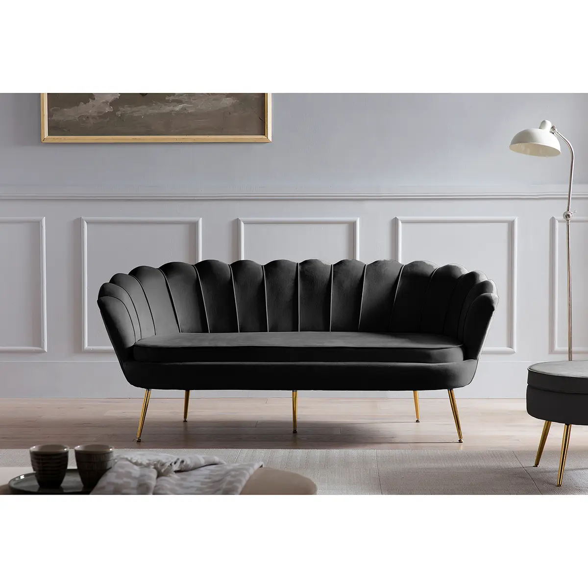 Sofa Ralemo 3-Sitzer | Schwarz
