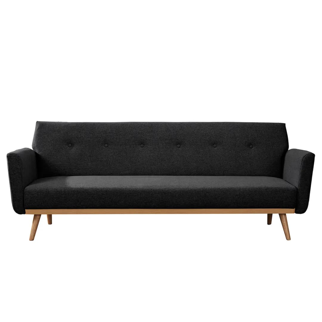 Schlafsofa Shorwell | Schwarz