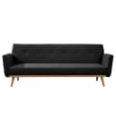 Schlafsofa Shorwell | Schwarz