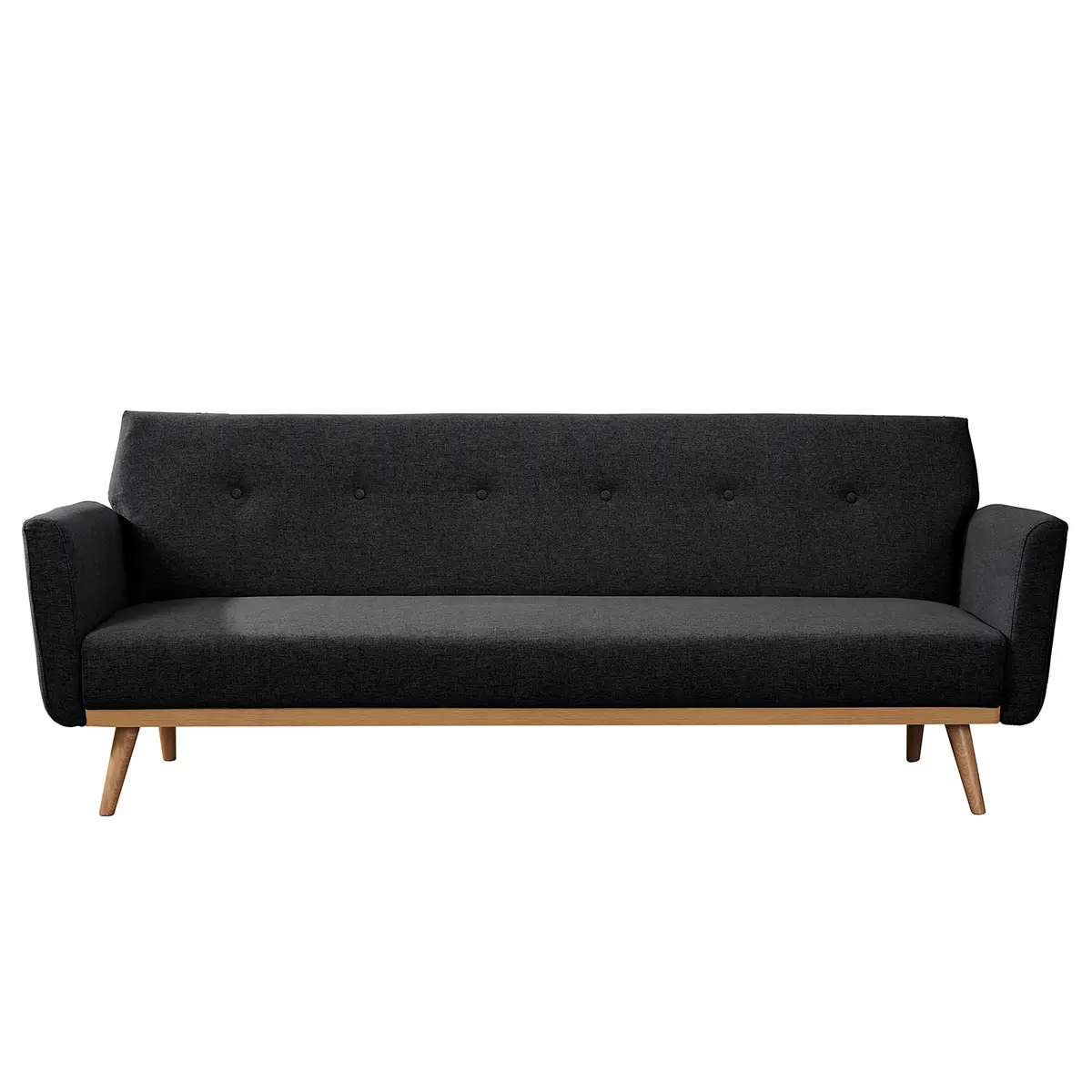 Schlafsofa Shorwell | Schwarz