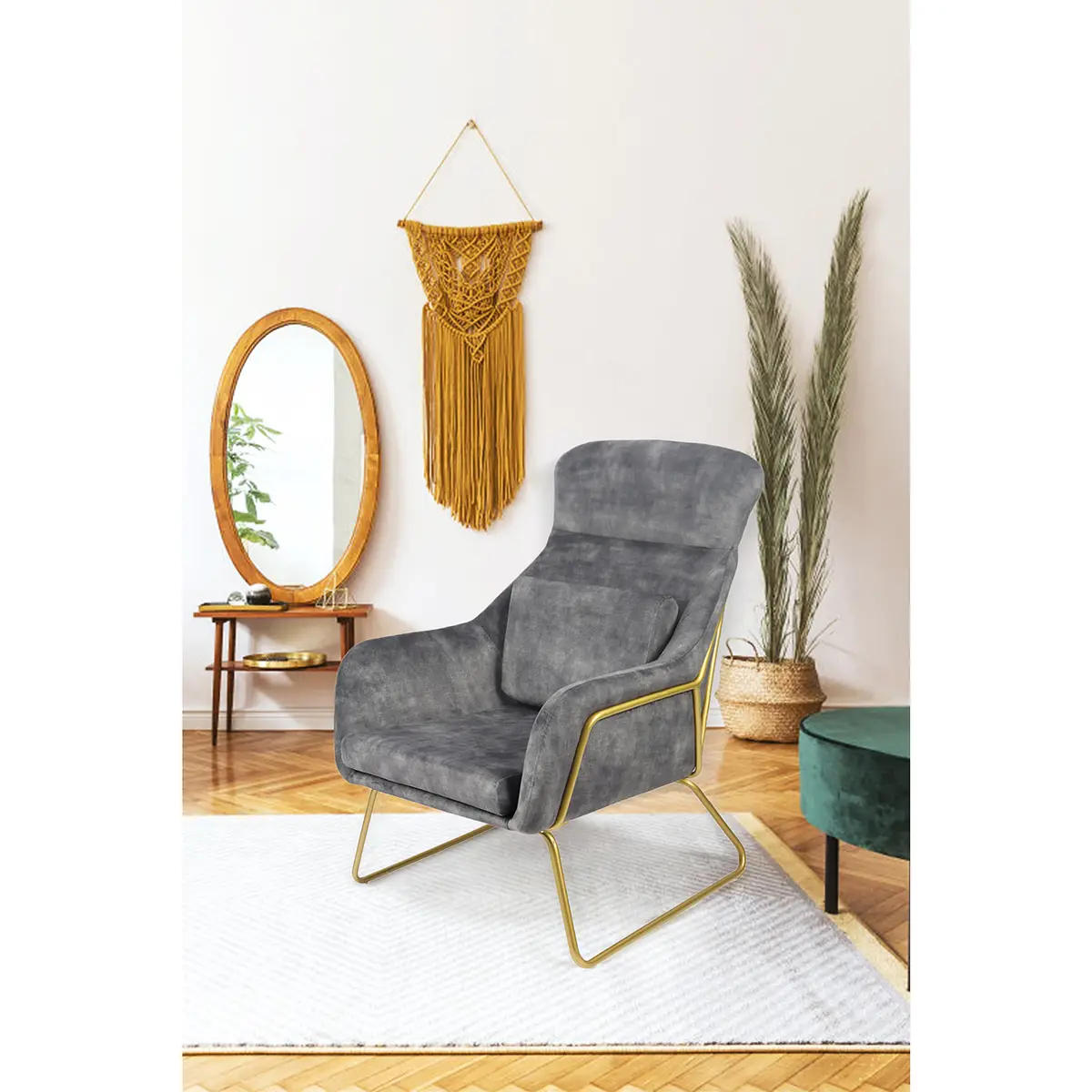 Relaxsessel Tirana | Grau