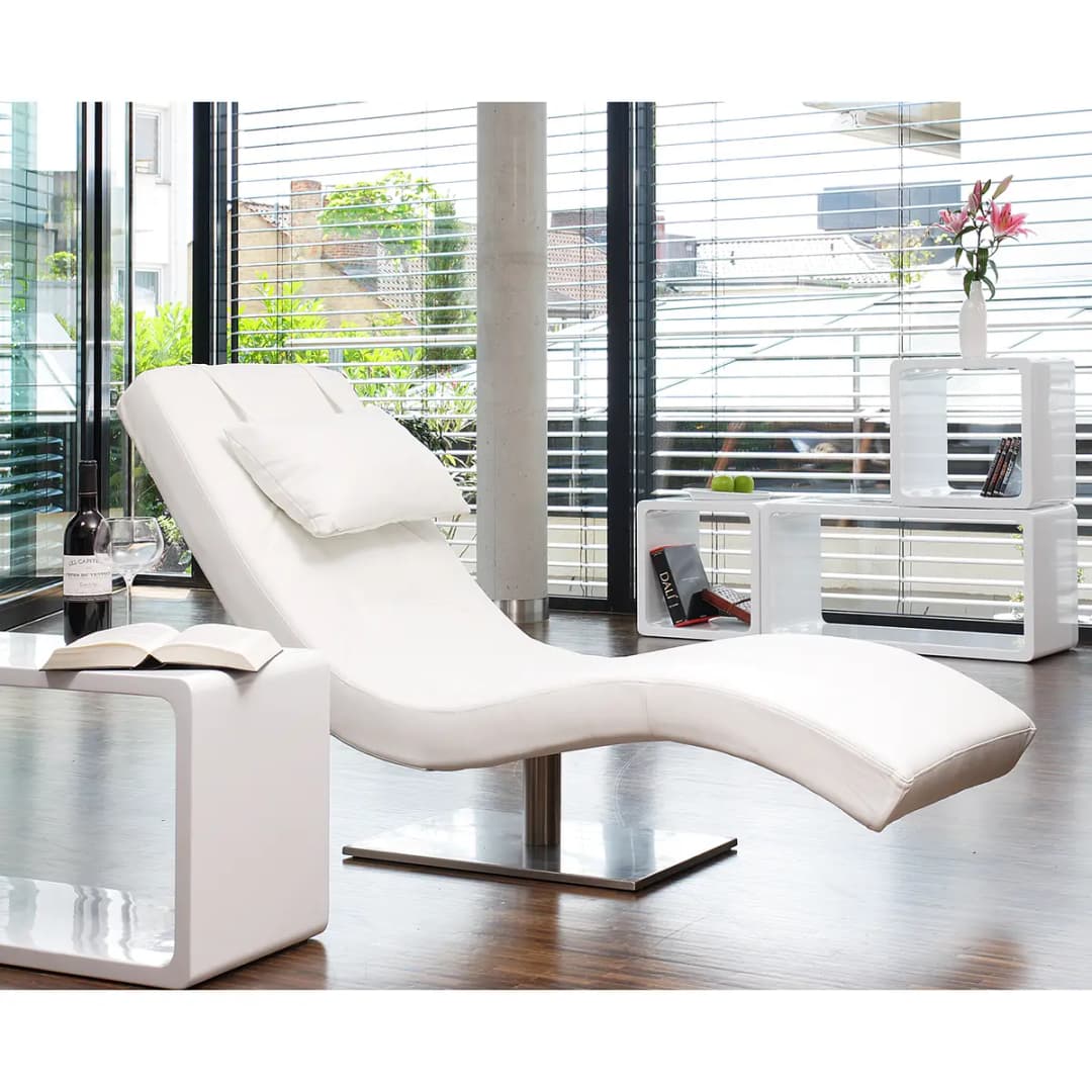 Relaxliege Topeno | Weiß