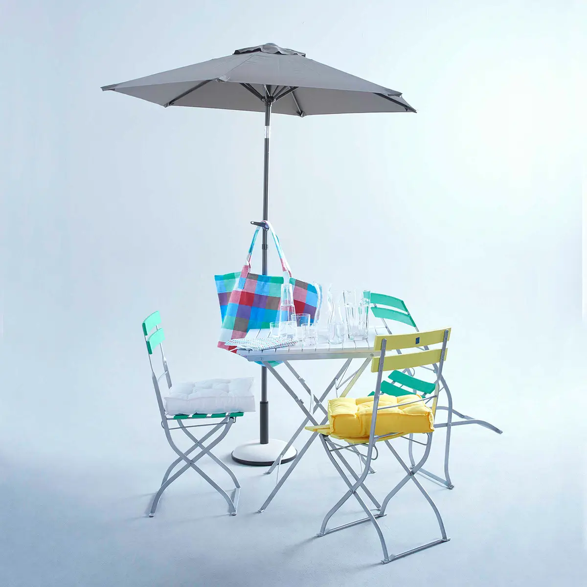 Sonnenschirm 250 x 240 x 250cm | Grau