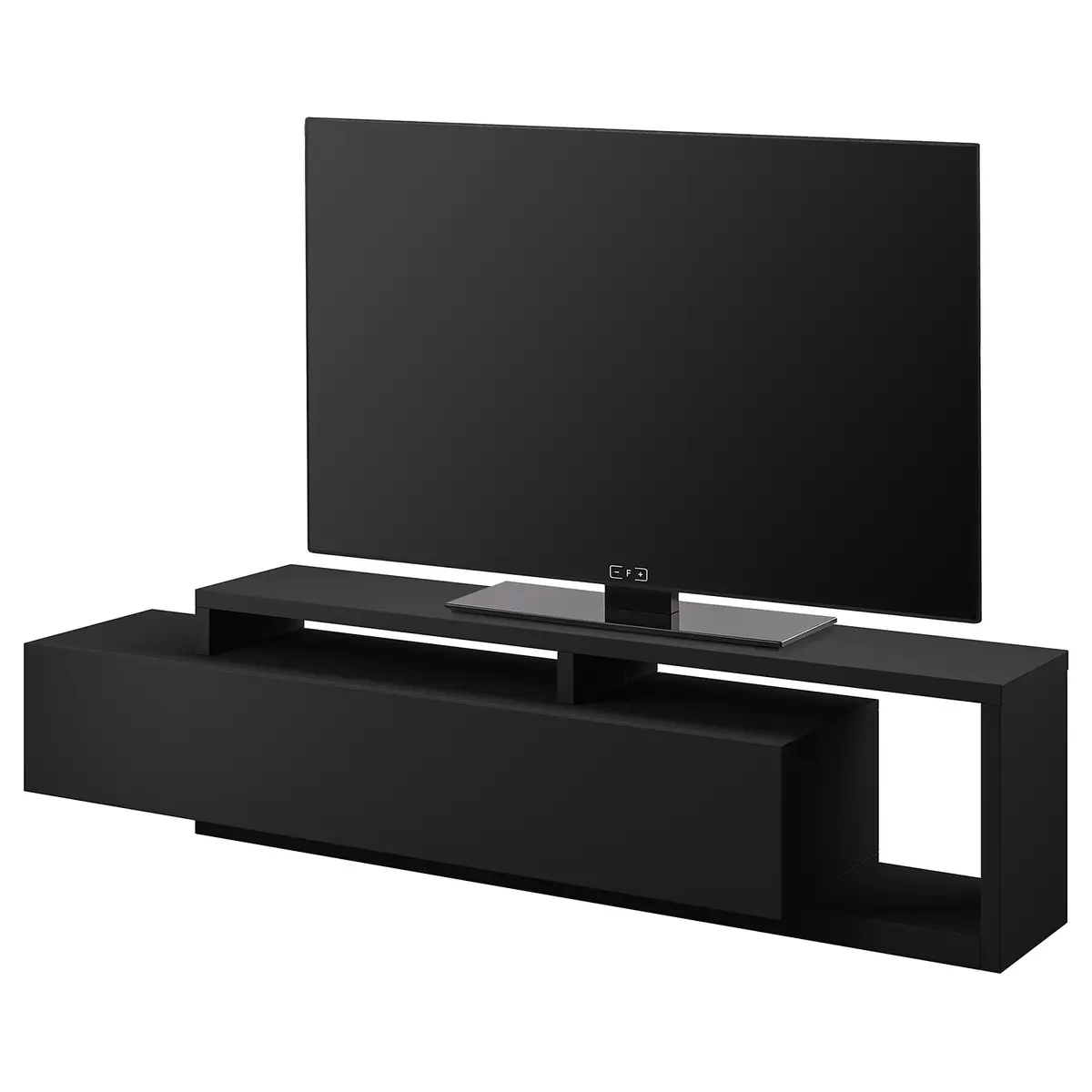 TV-Lowboard | Schwarz