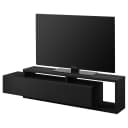 TV-Lowboard | Schwarz