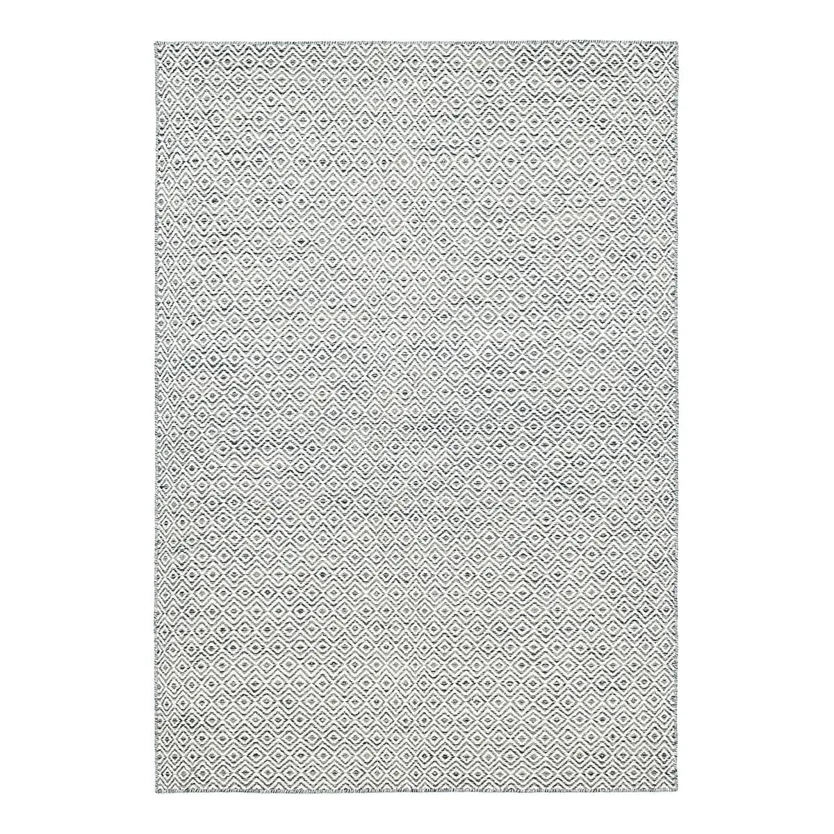 Wollteppich Trondheim IV Grau/Grau 80 x 150cm | Grau