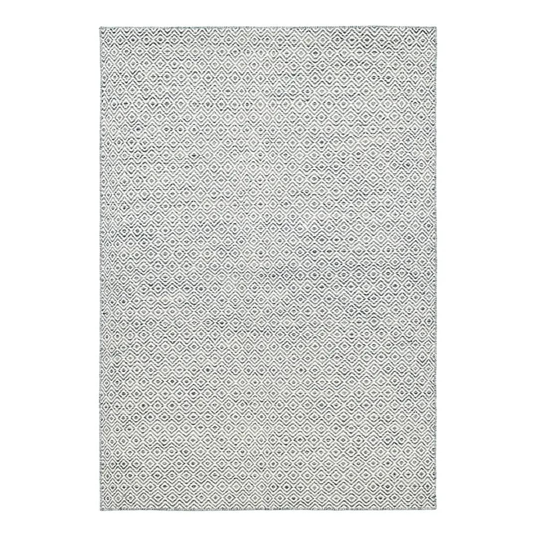 Wollteppich Trondheim IV Grau/Grau 160 x 230cm Wolle | Grau