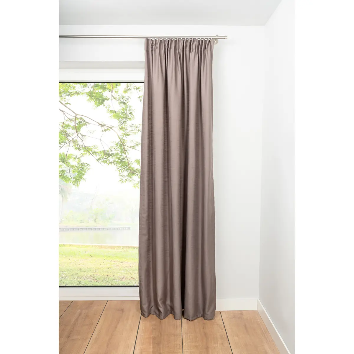 Schlaufenschal 135 x 245cm Beige/Taupe | Beige