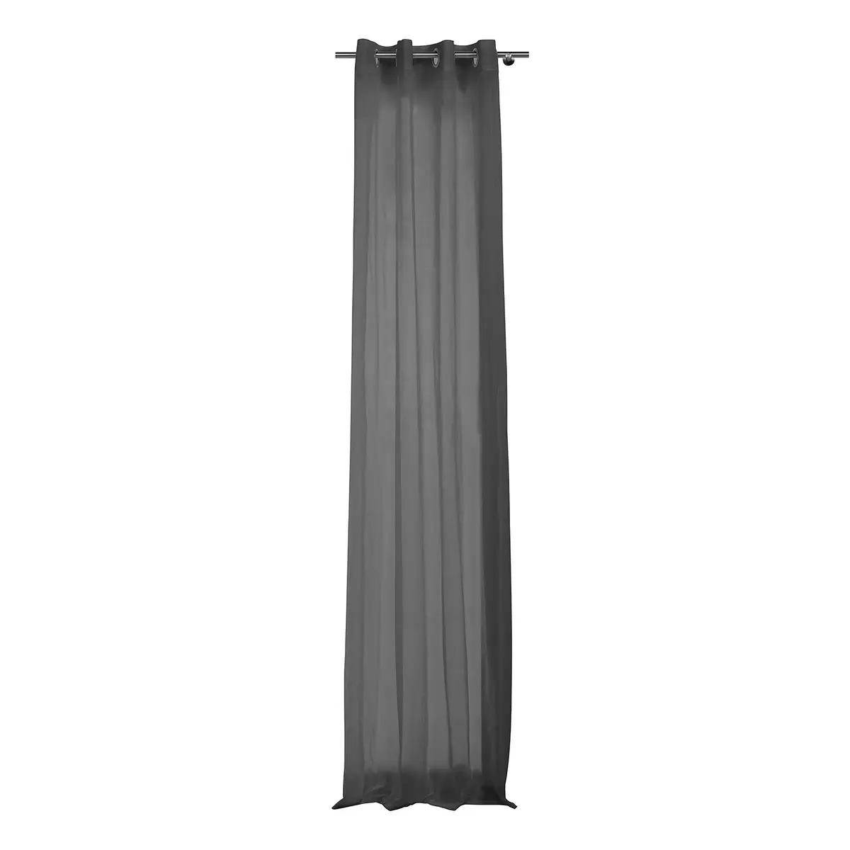 Ösenschal 135 x 245cm Grau | Grau