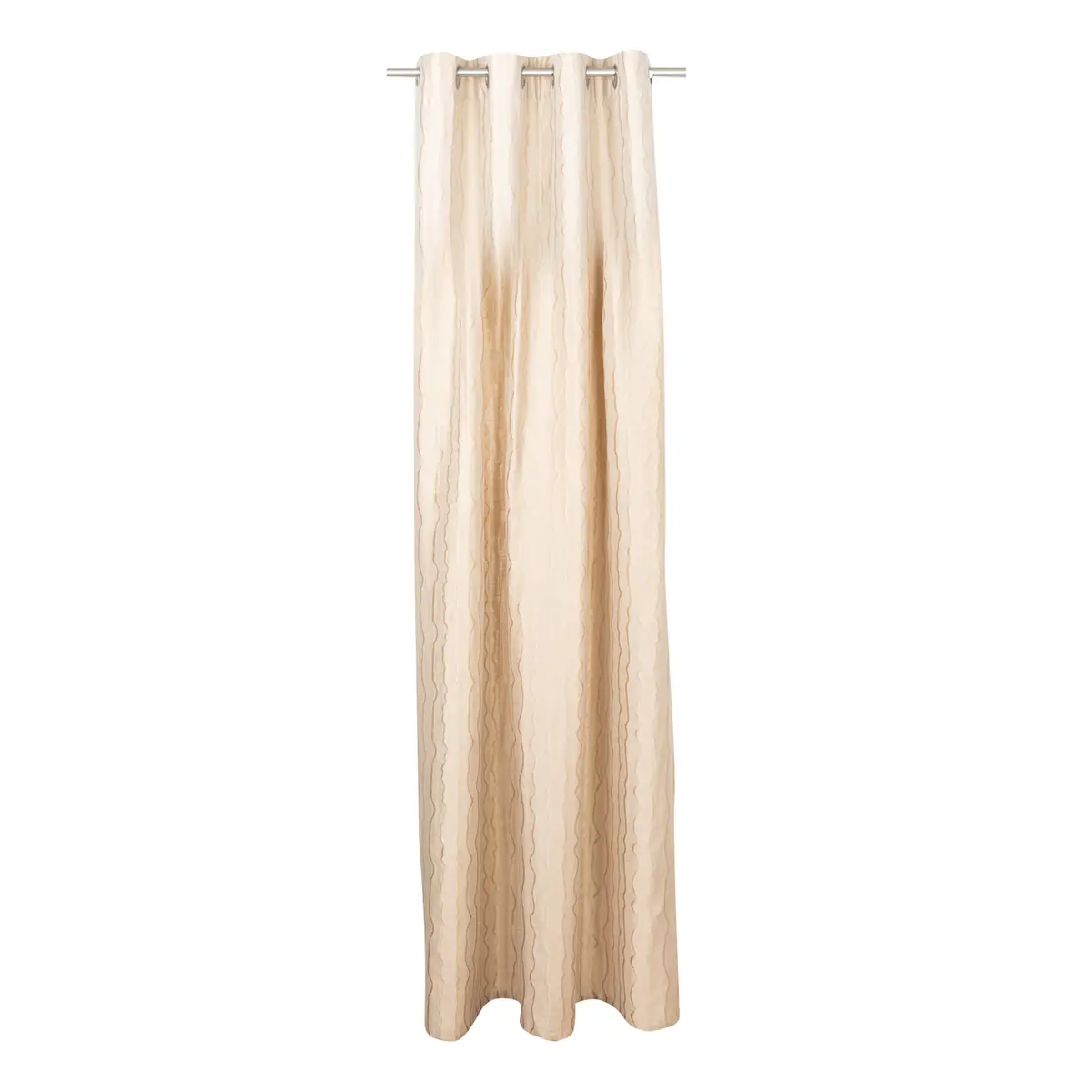 Ösenschal 135 x 245cm Beige/Sand | Beige