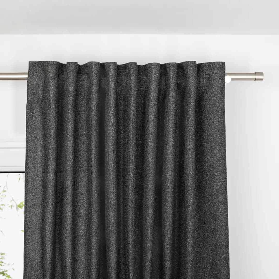 Schlaufenschal 135 x 245cm Grau/Anthrazit | Grau