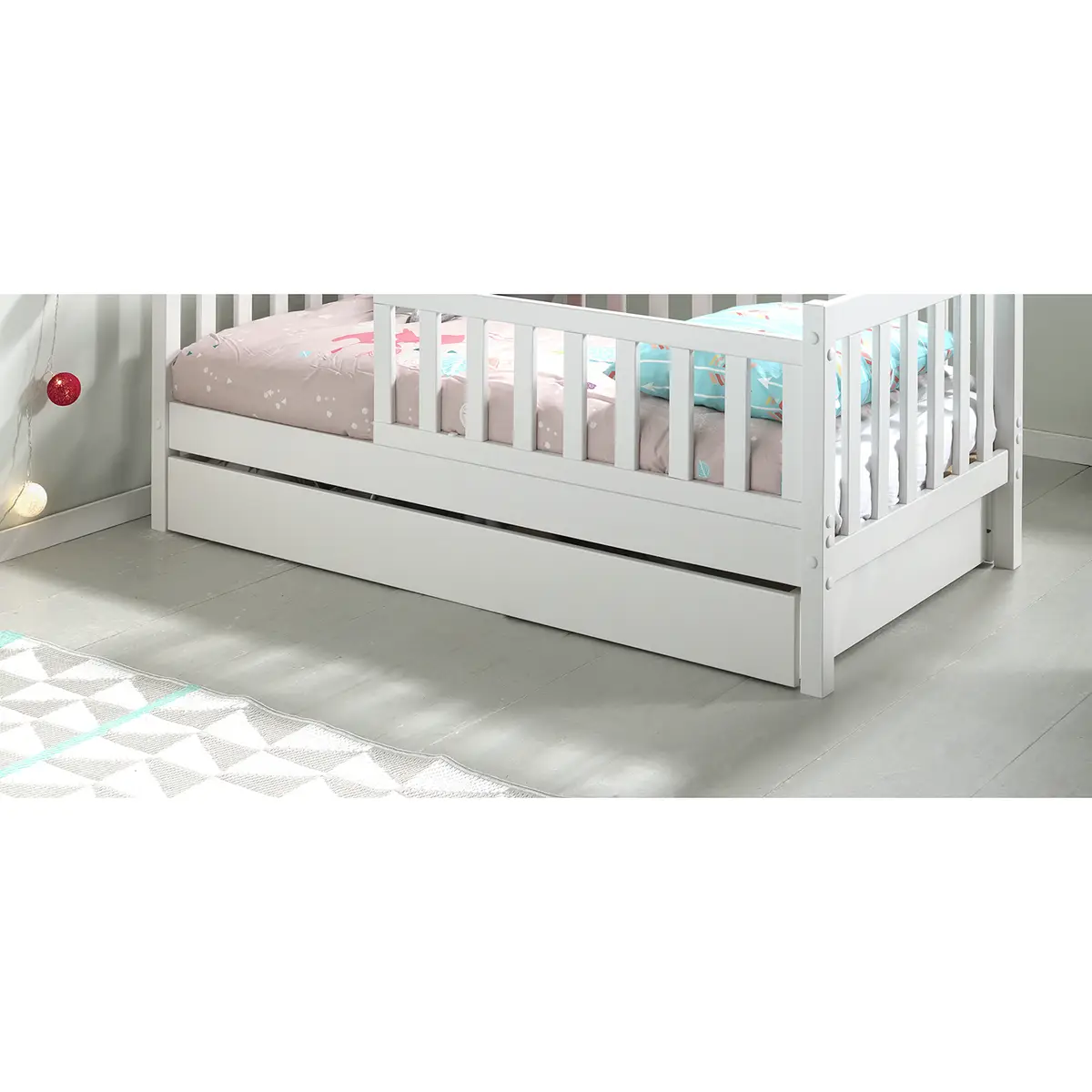 Bettschublade zum Juniorbett | Weiß